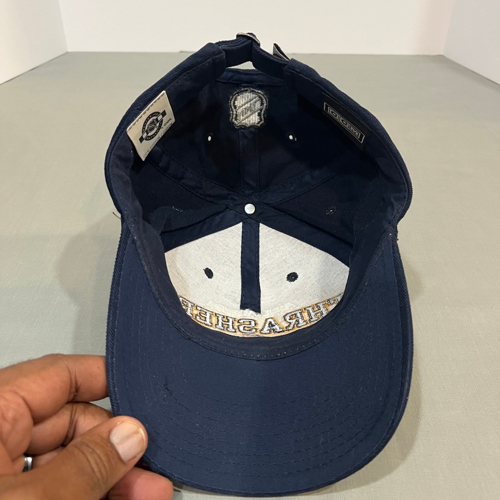 CCM Atlanta Thrashers Hat Mens OSFA Navy Blue NHL Hockey Embroidered Cap - Picture 6 of 8
